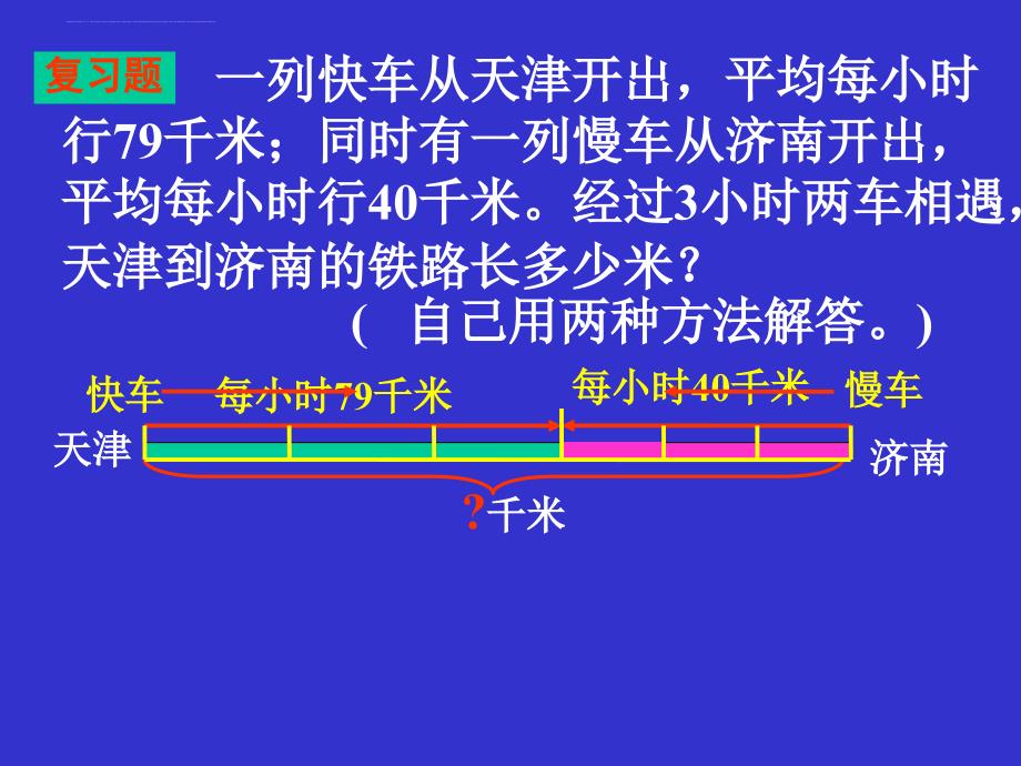 人教版五年级上册数学列方程解应用题_第4页