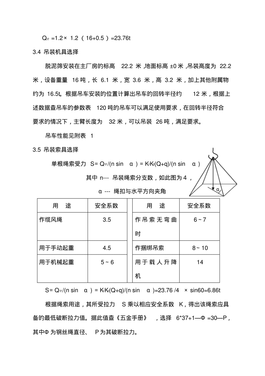 振动筛吊装专项方案_第4页