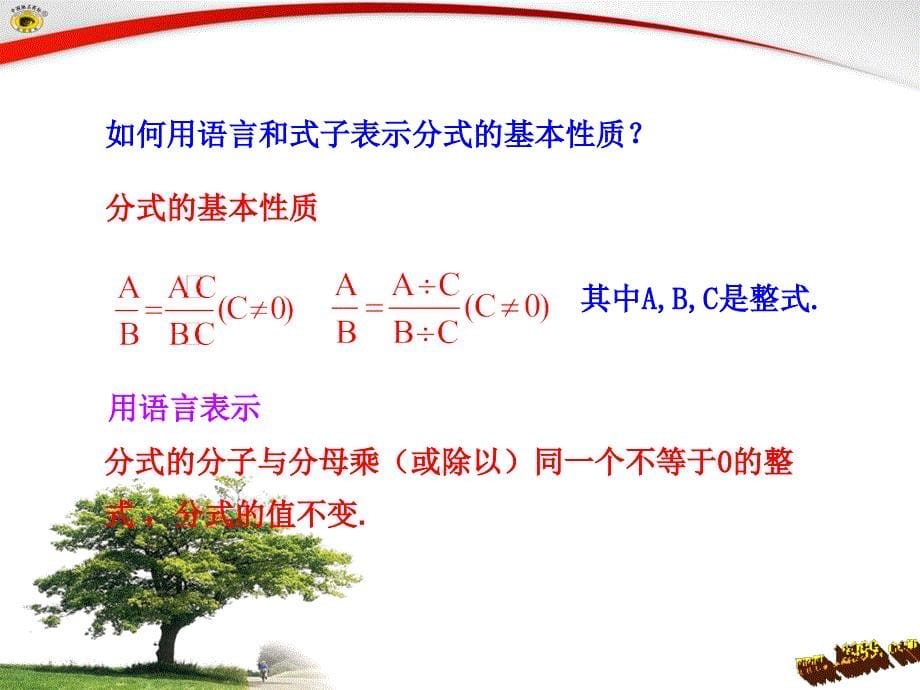 15.1.2分式的基本性质第1课时课件说课材料_第5页