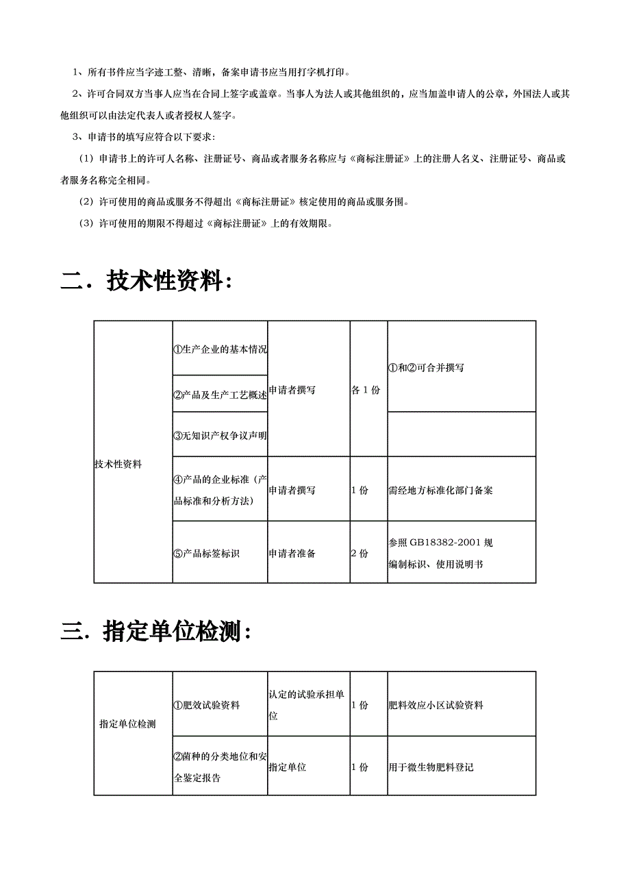 肥料登记流程与表格模板_第3页