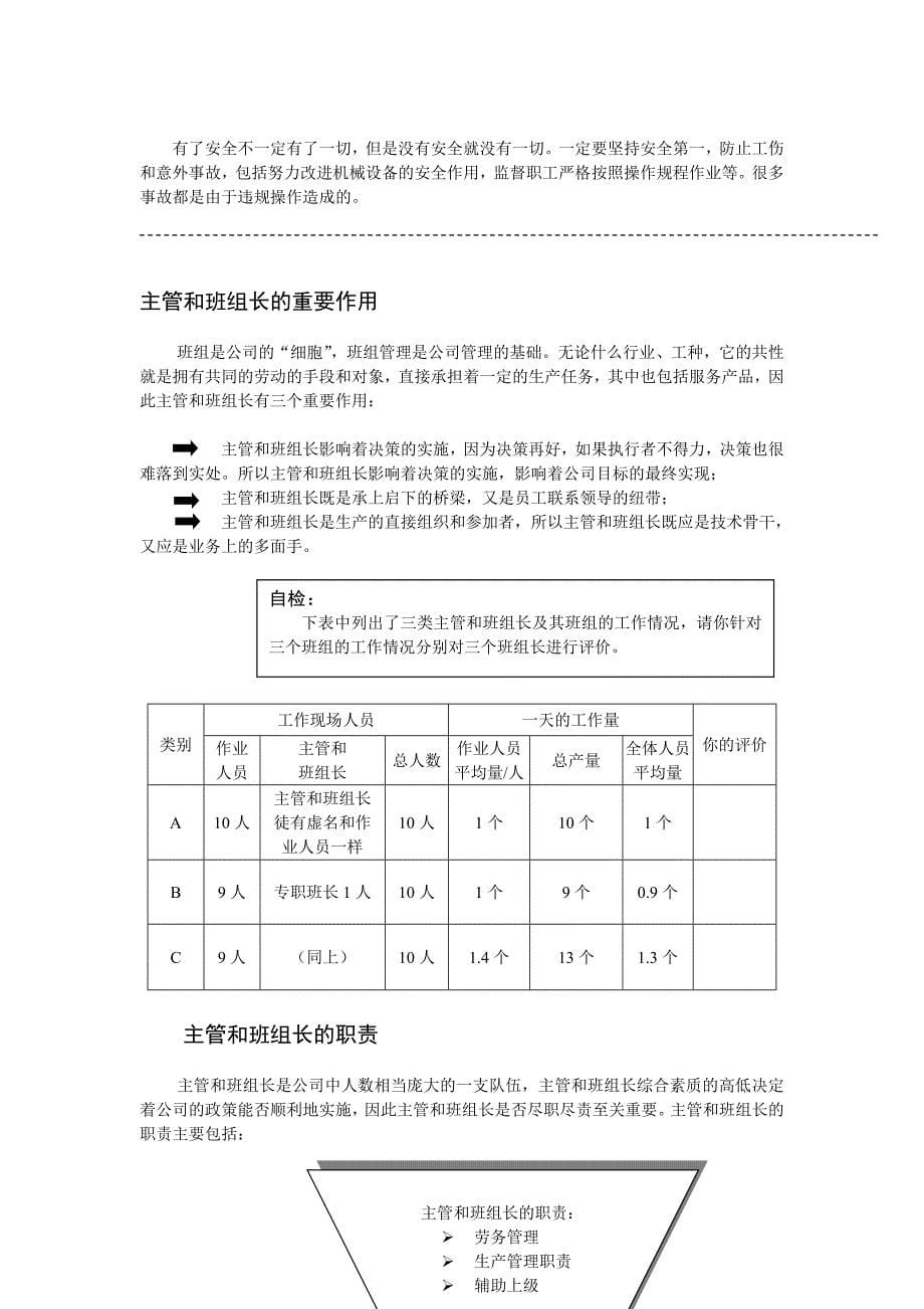 《精编》现场班组长管理31_第5页