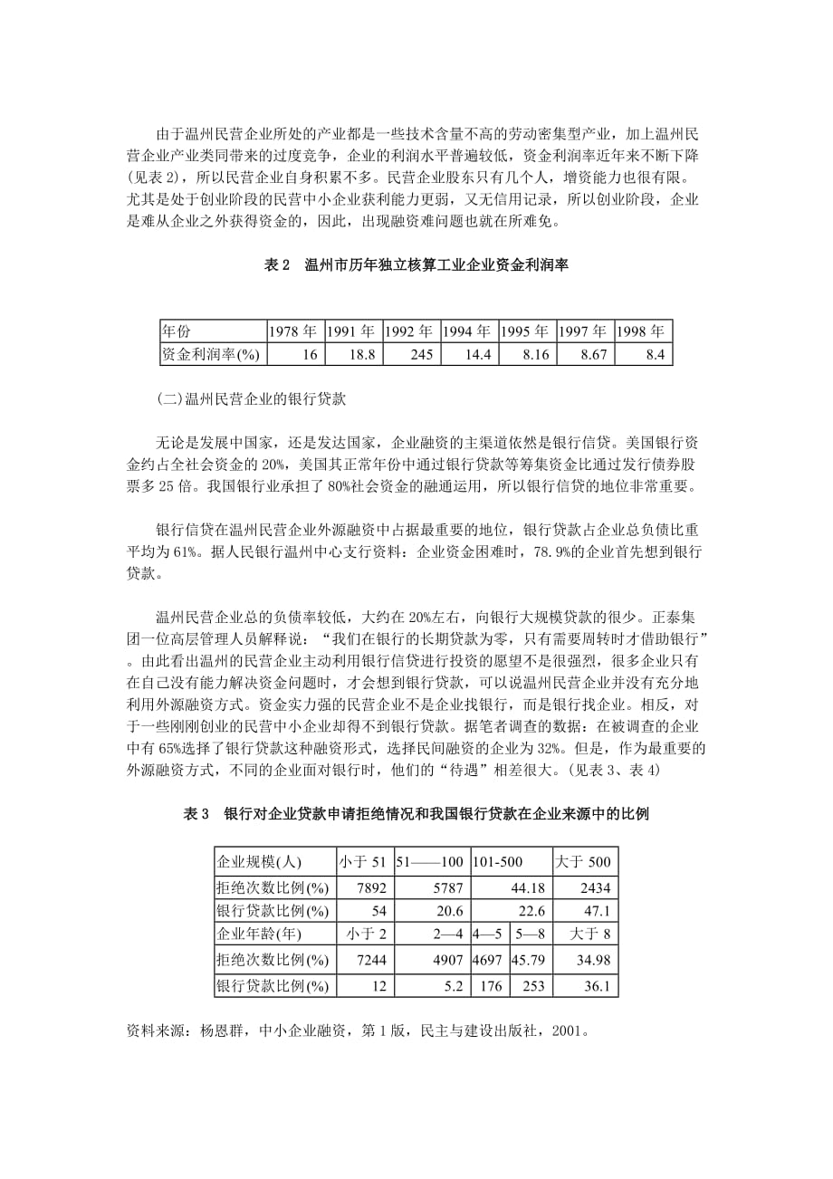 《精编》民营企业融资问题的探讨_第2页