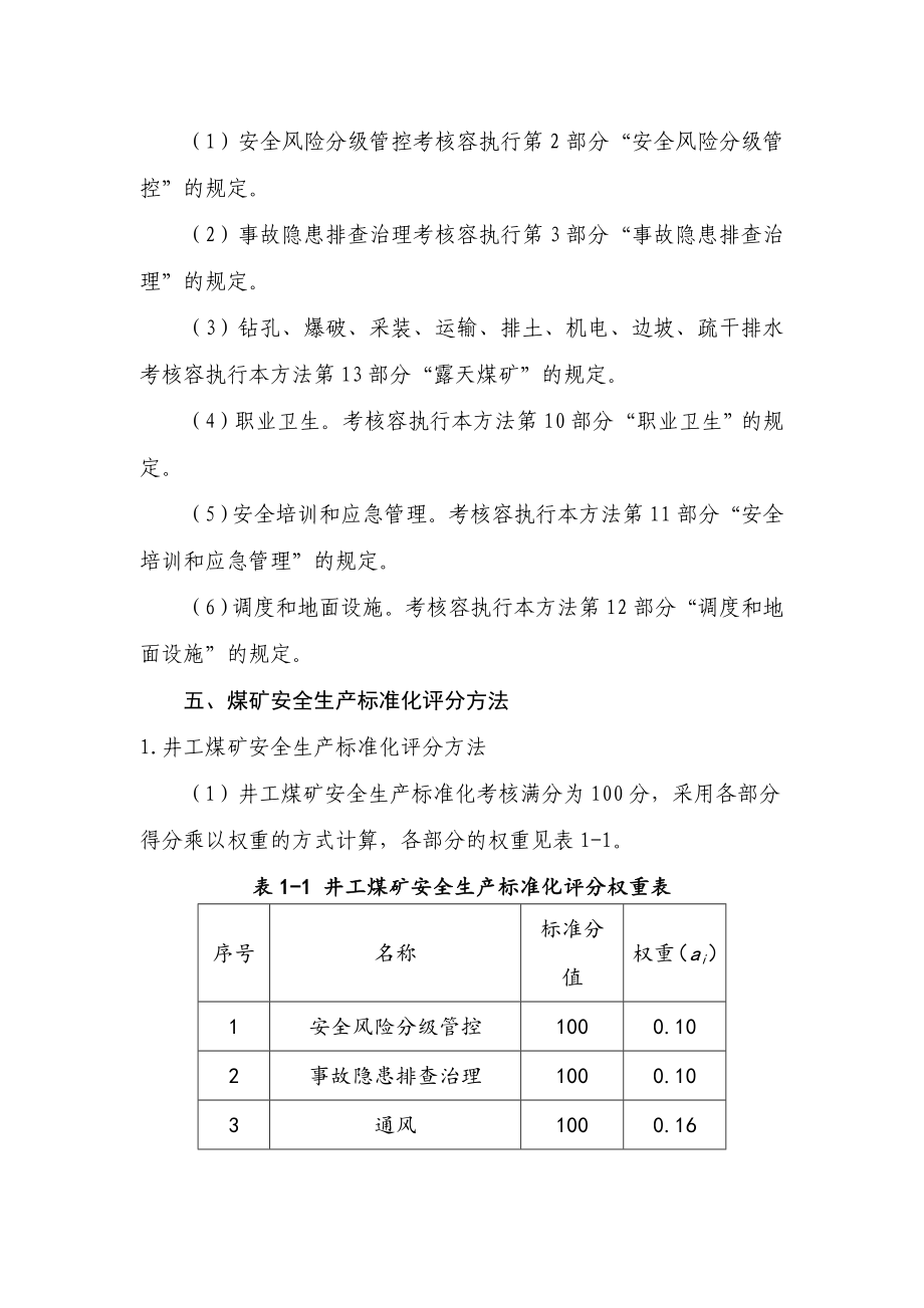 2017年煤矿安全生产标准化基本要求与评分方法(试行)_第4页