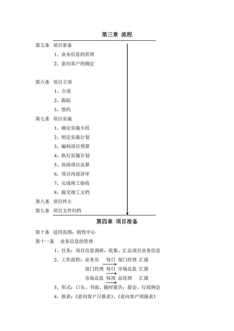 《精编》某公司项目管理制度与表格_第2页