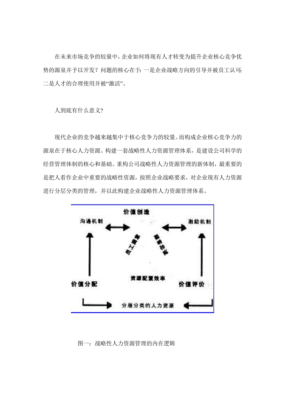 《精编》透视战略性人力资源分层管理模式_第1页