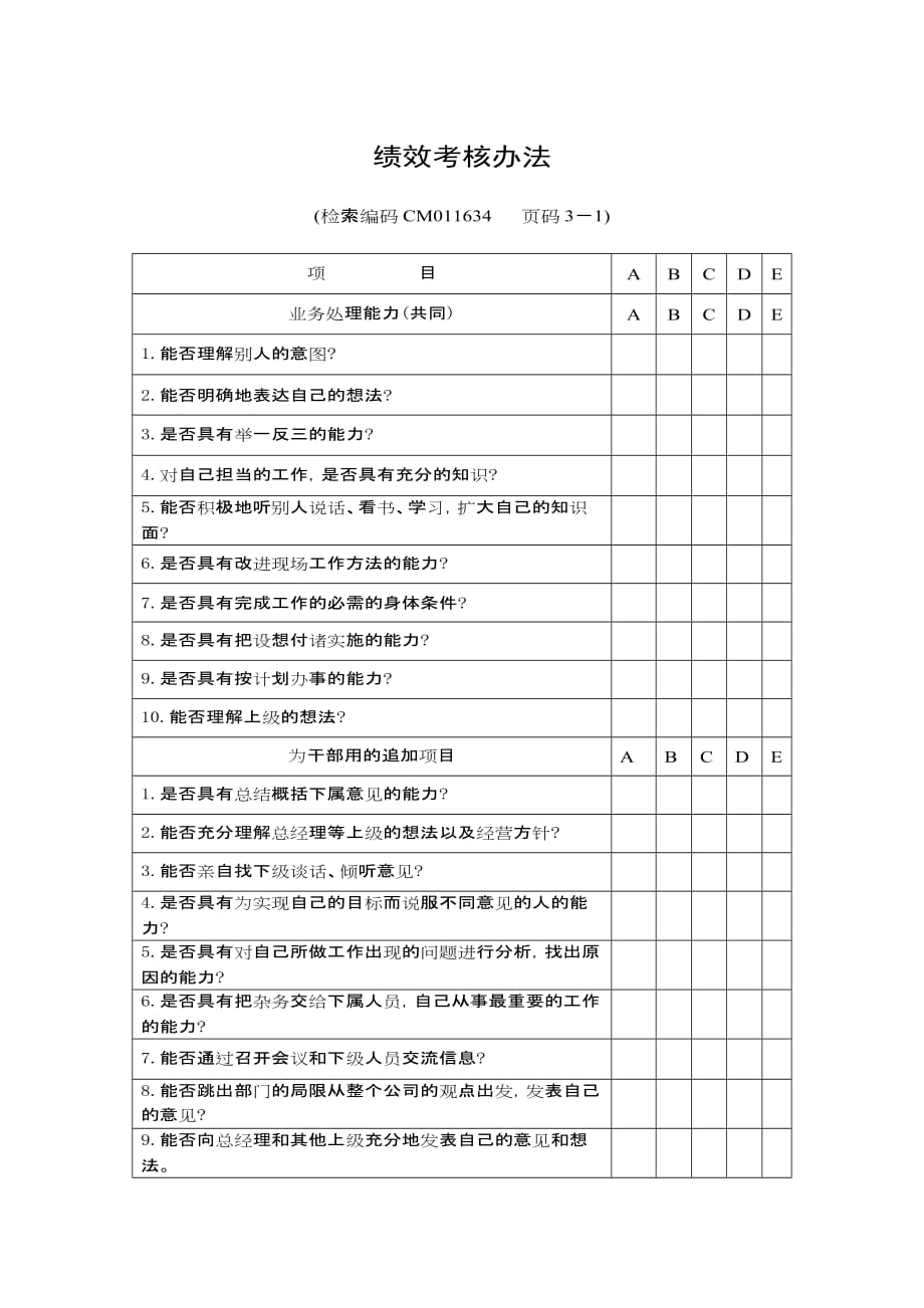 《精编》绩效考核办法介绍_第3页