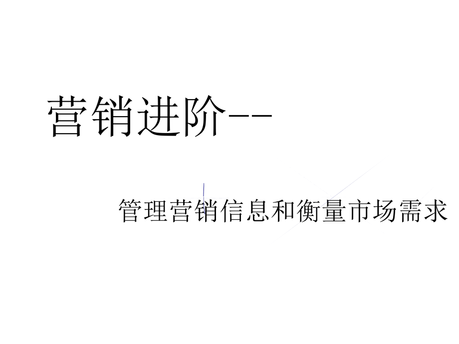 《精编》企业营销信息系统分析概述(8个doc、13个ppt)2_第1页