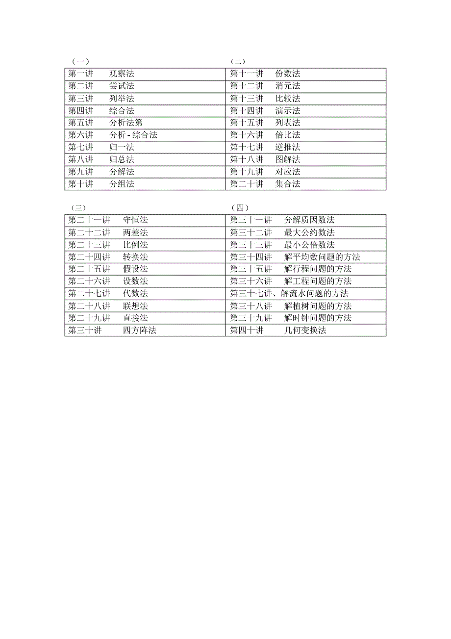 小学数学奥数解题方法讲义40讲(二)_第1页