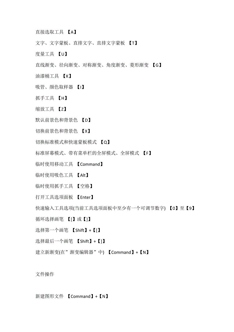 MAC版PS快捷键.doc_第3页