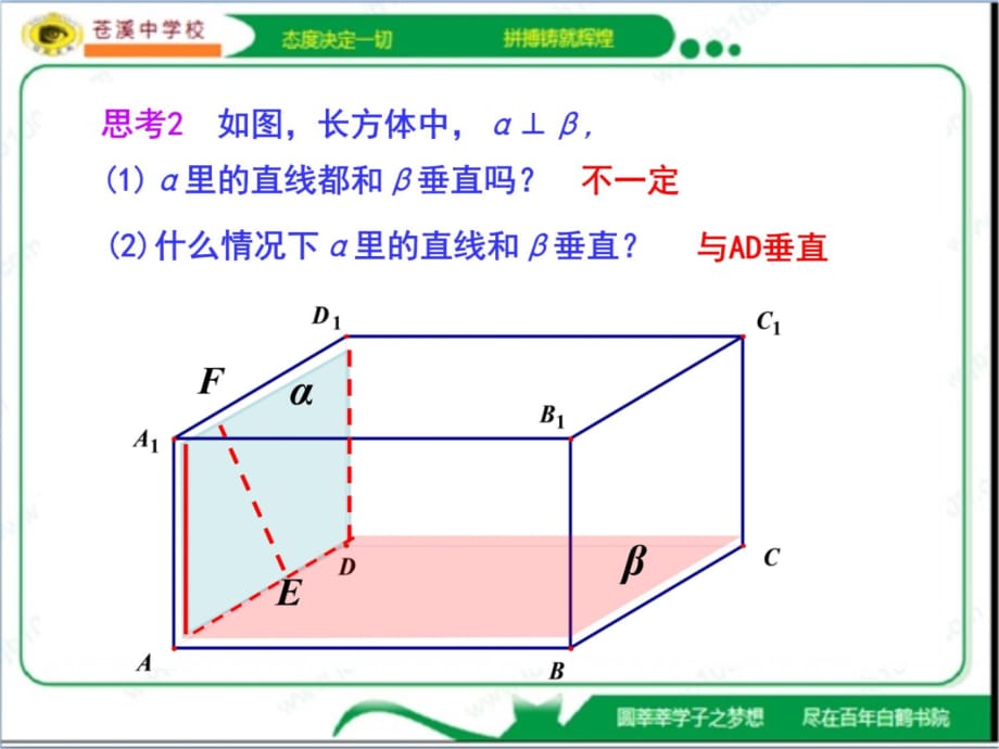 2.3.4平面与平面垂直的性质定理讲解学习_第3页