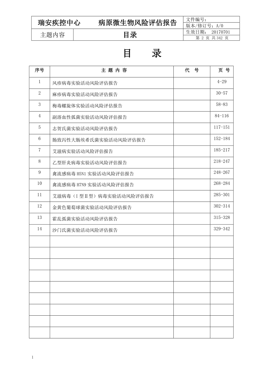 微生物风险评估报告-2017年版本资料教程_第2页