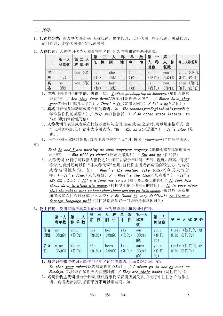 初中英语 语法大全素材 人教新目标版.doc_第5页