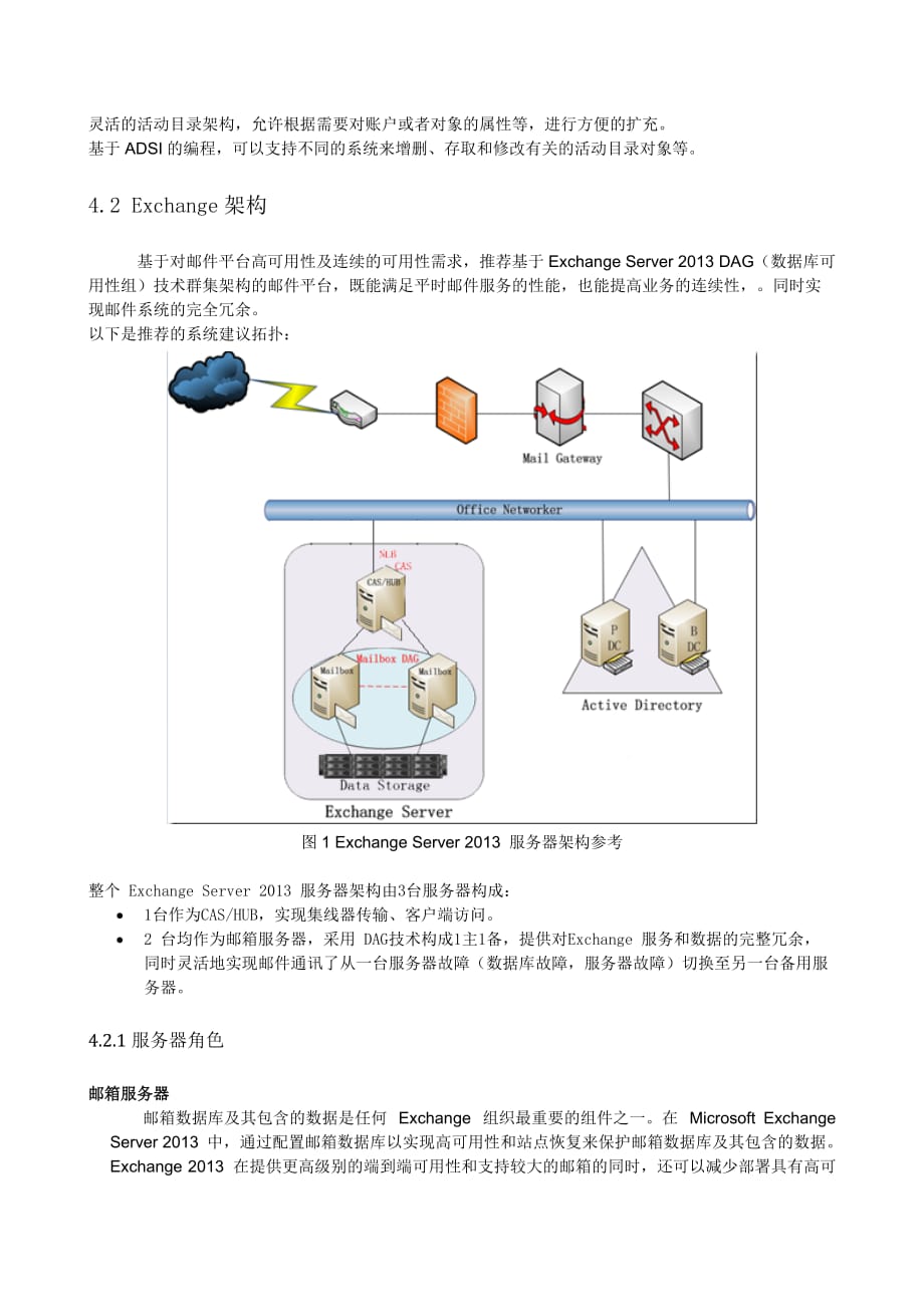 Exchange2013邮件系统建议方案书_第3页