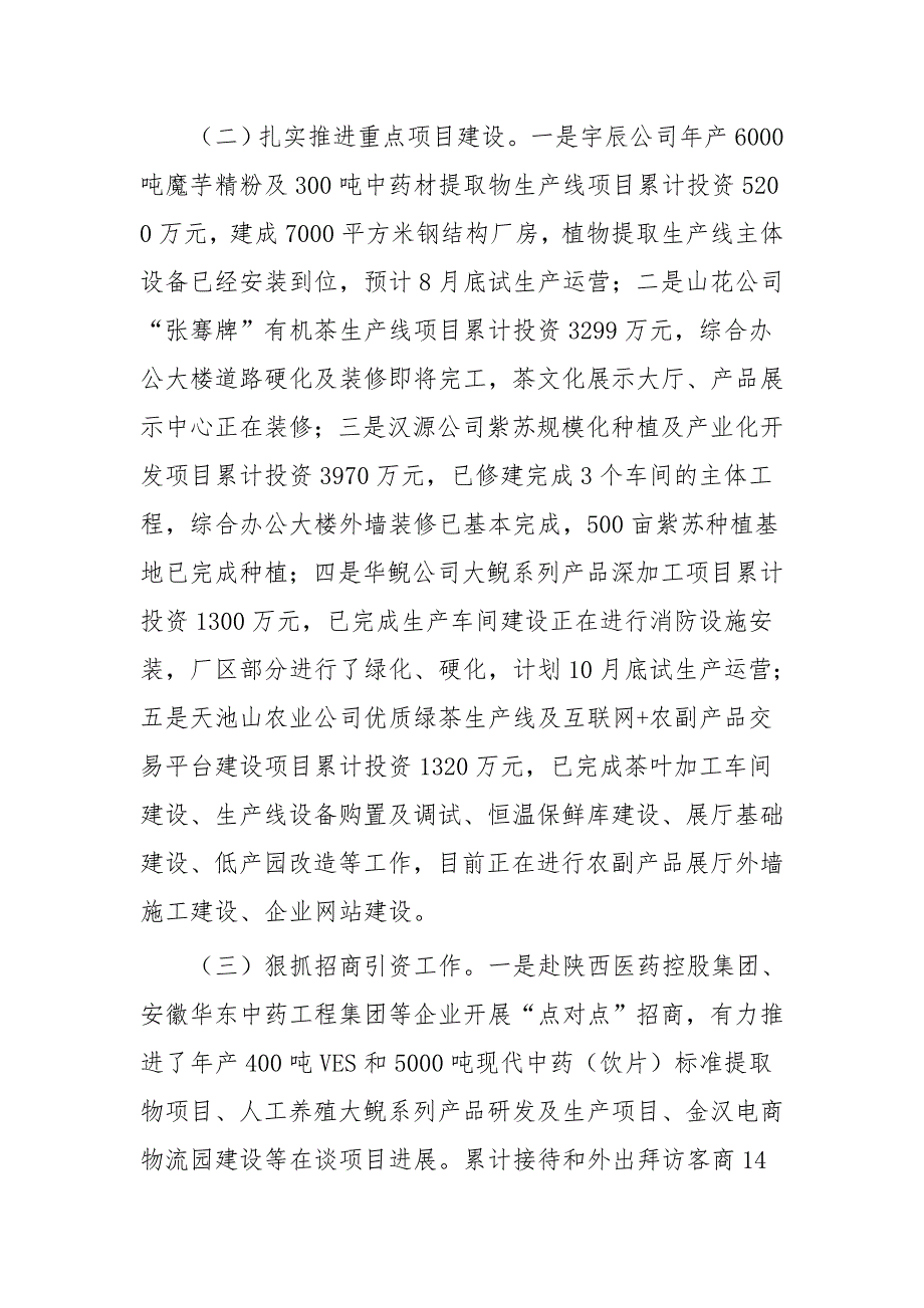 工业园区上半年工作总结和下半年工作计划四篇与区工业园区管委员2017年党建工作总结_第3页