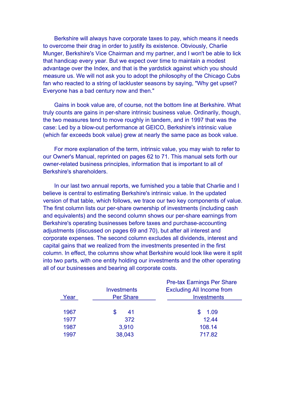 2020年(董事与股东）巴菲特致股东的信1997__第2页