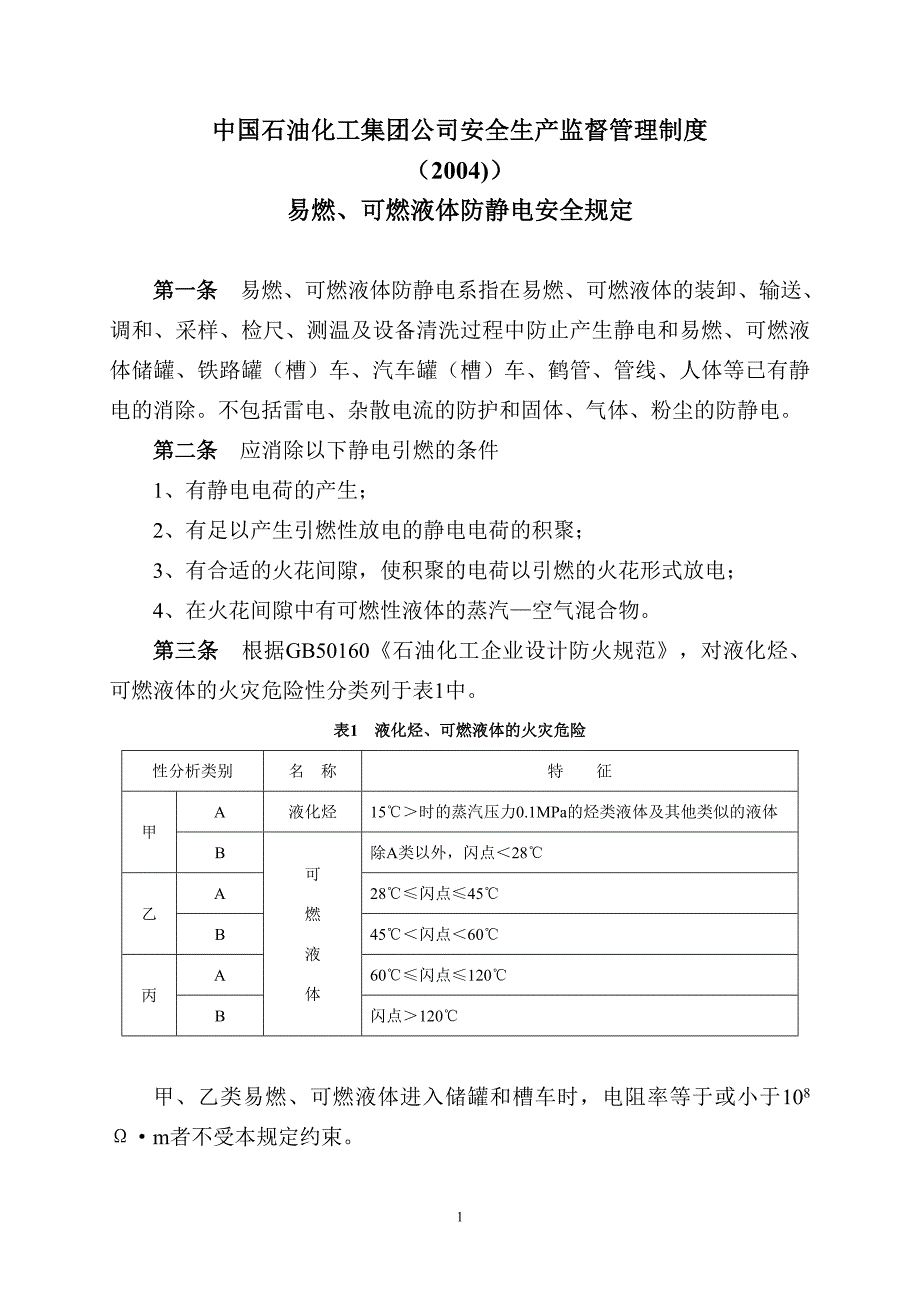 (2020年）中国石油化工集团公司安全生产监督管理制度__第1页