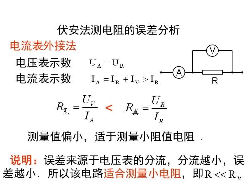 《243伏安法测电阻——内接法和外接法》-精选课件（公开PPT）_第3页