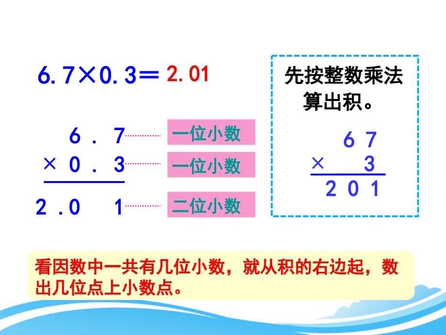 人教版五年级上册数学第八单元《总复习（小数的乘、除法）》参考课件_第5页