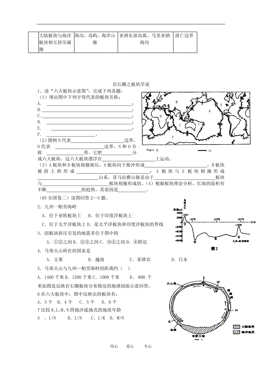 高三地理高考专题突破五：地表形态的塑造旧人教版.doc_第4页