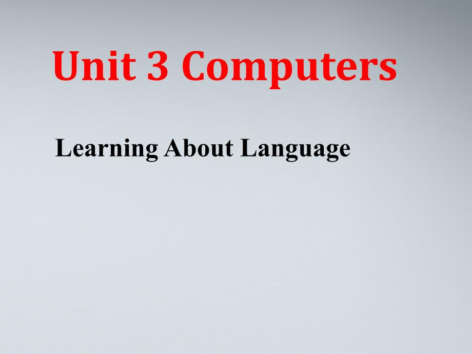 高中英语 Unit3 Learning about language课件 新人教版必修2.ppt_第1页