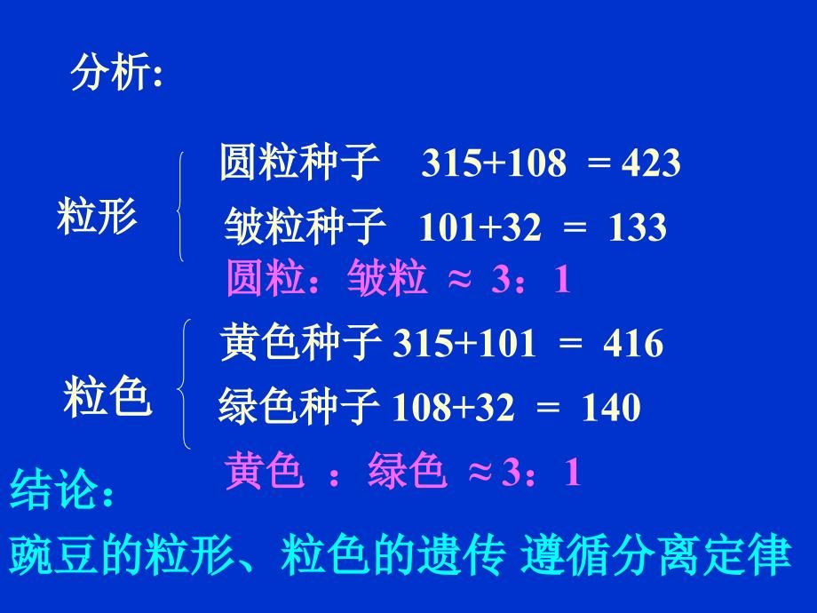 《12孟德尔的豌豆杂交实验(二)1》-精选课件（公开PPT）_第4页