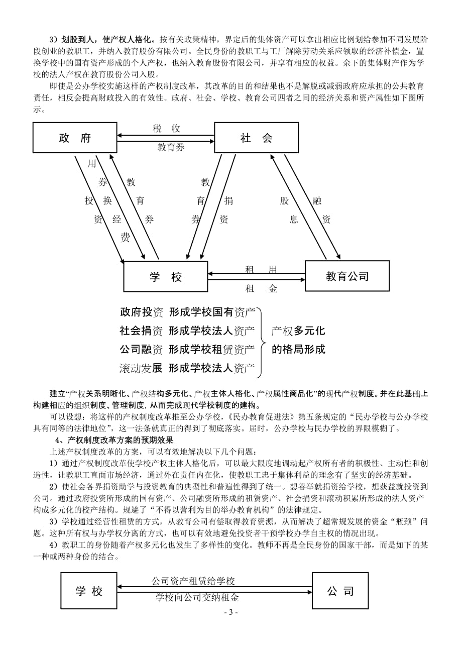 2020年民办高校产权制度改革的实践与思考-民办高校产权制度改革的__第3页