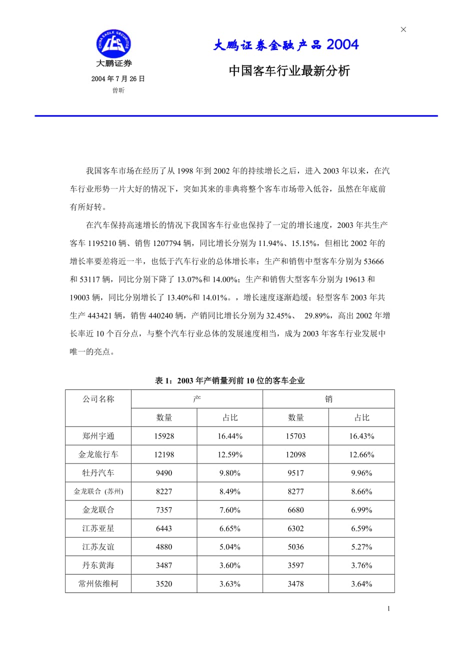 2020年(行业分析）中国客车行业最新分析_第1页