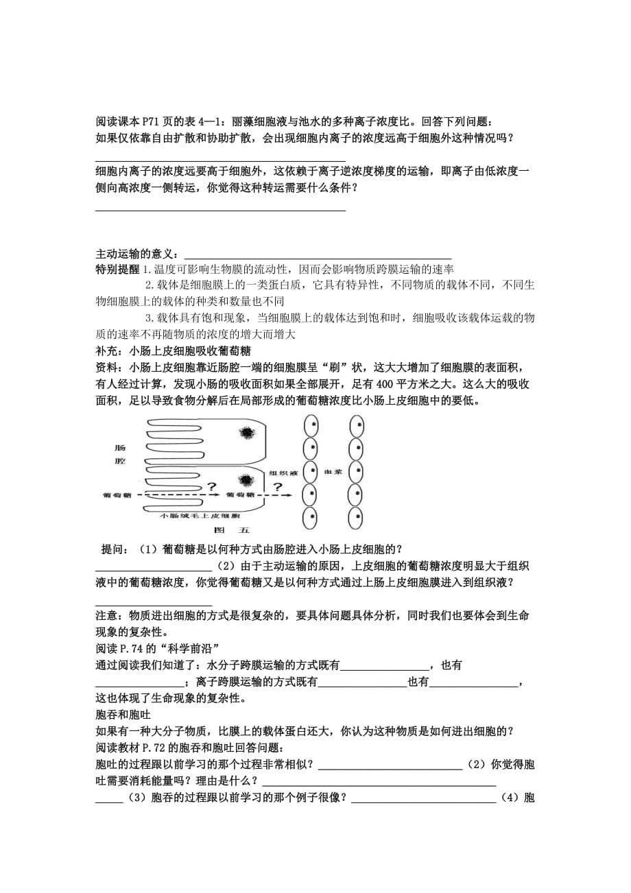 4.3物质的跨膜运输方式.doc_第5页