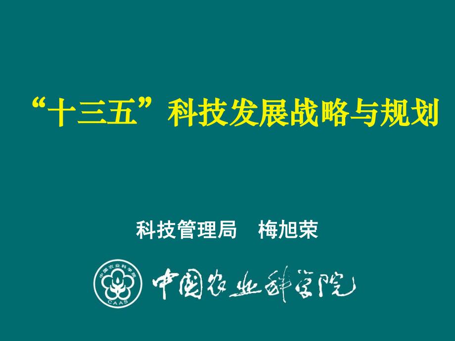 -十三五科技发展战略与规划.pdf_第1页