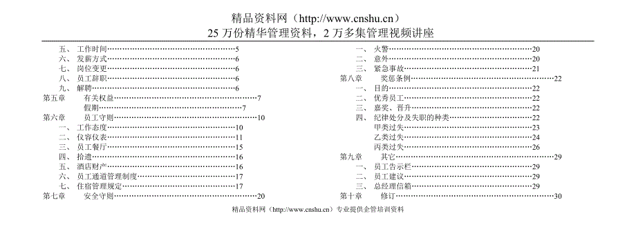 2020年(企业管理手册）aof_1222_青岛某某酒店管理有限公司酒店员工手册（DOC18页）_第2页