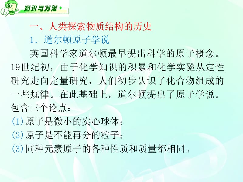 浙江省2012届高三化学 第9单元39讲 揭示物质结构的奥秘（1）课件.ppt_第3页