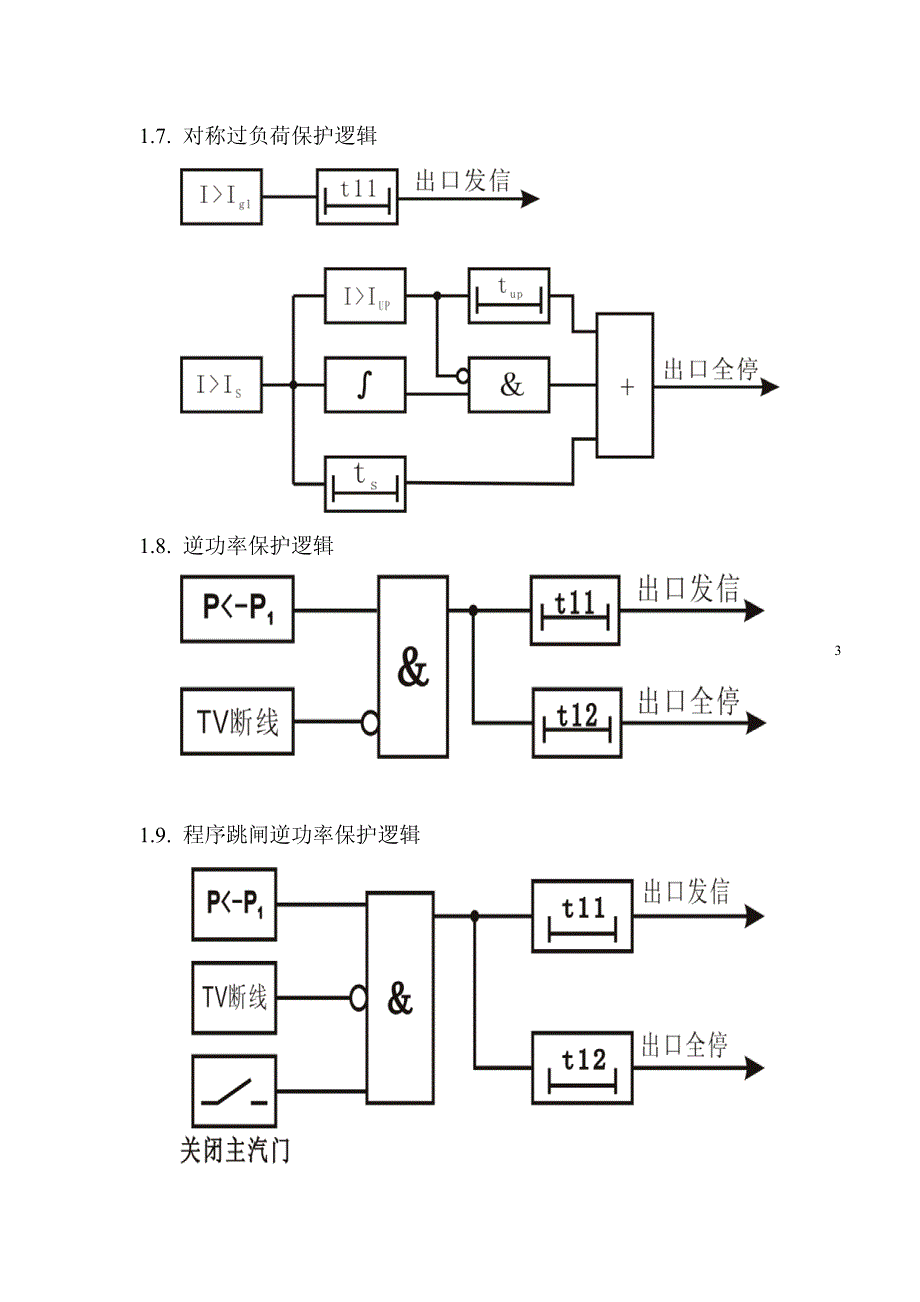 保护及自动装置逻辑图.pdf_第3页