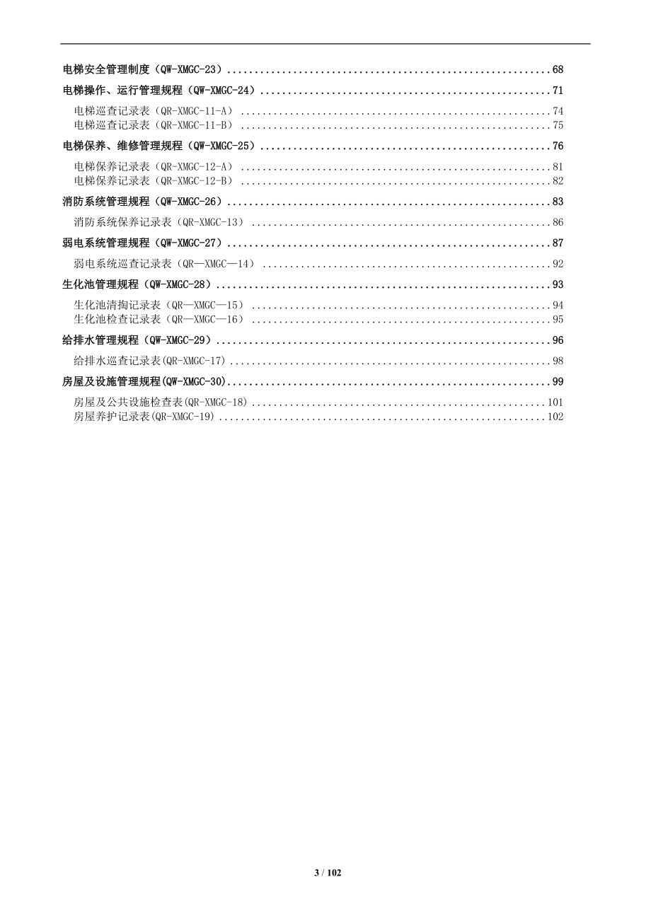 2020年(企业管理手册）物业管理工程维修类工作手册_第3页