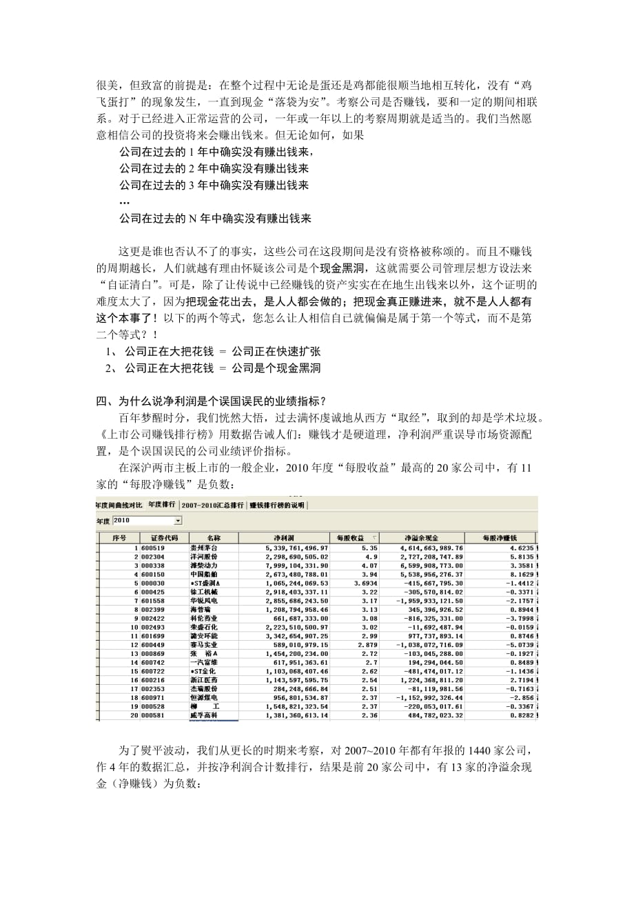 2020年(企业上市）上市公司赚钱排行榜——原型与替身_第2页