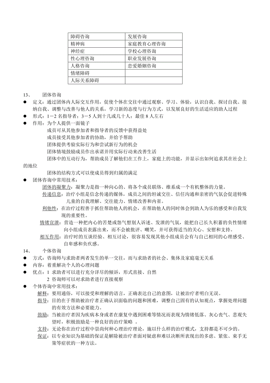 2020年(企业咨询）咨询心理学复习提纲_第2页