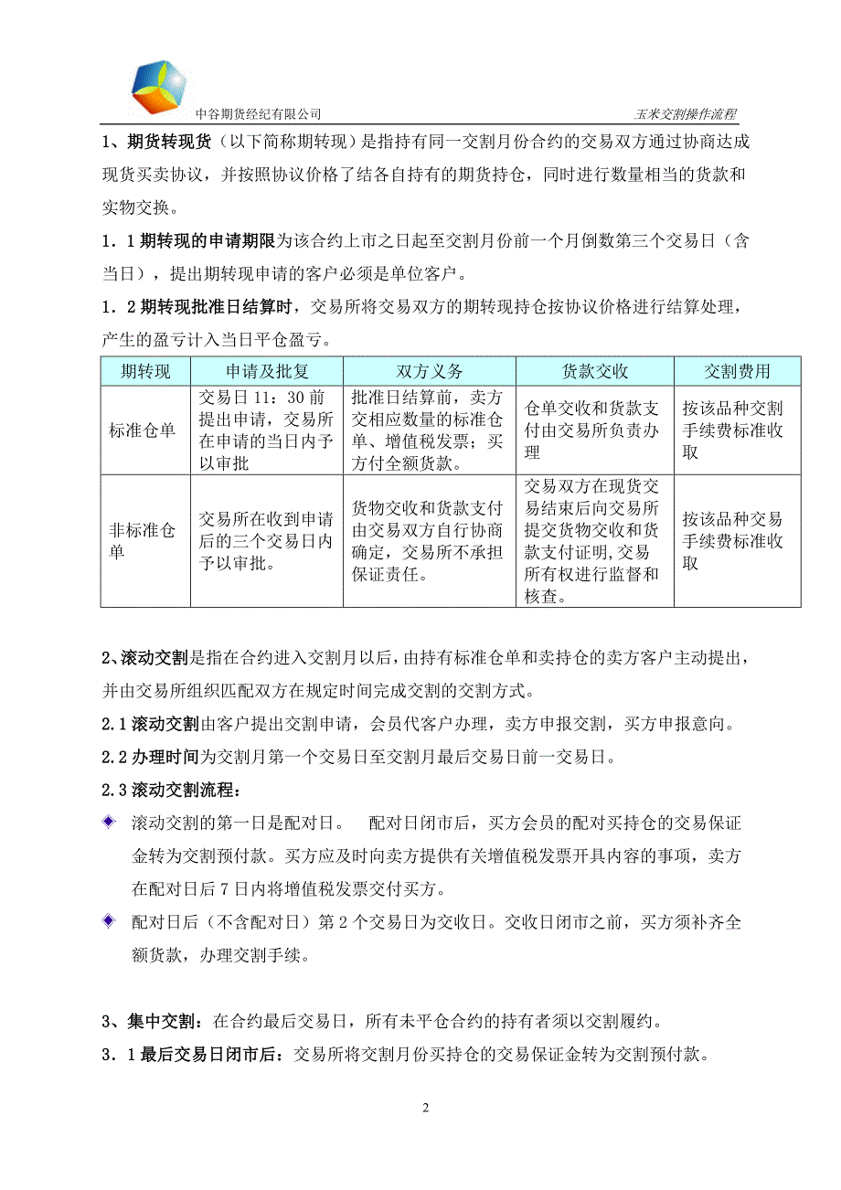 2020年(流程管理）玉米交割流程_第3页