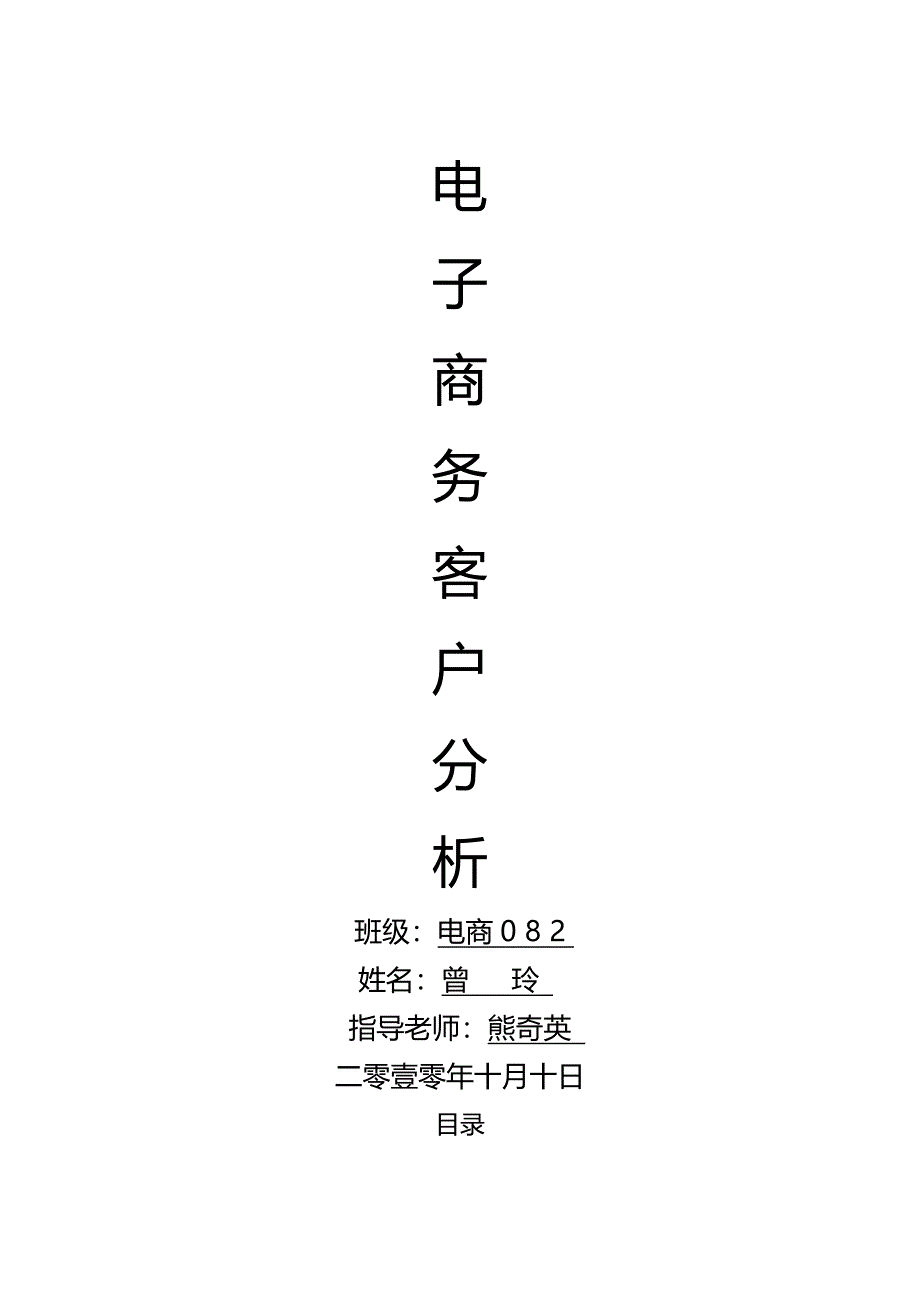 （电子商务）电子商务客户分析__第2页