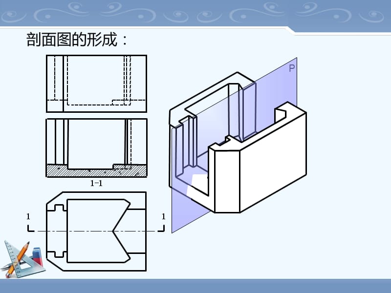 最全最详的画法几何及工程制图之剖面图与断面图2_第3页