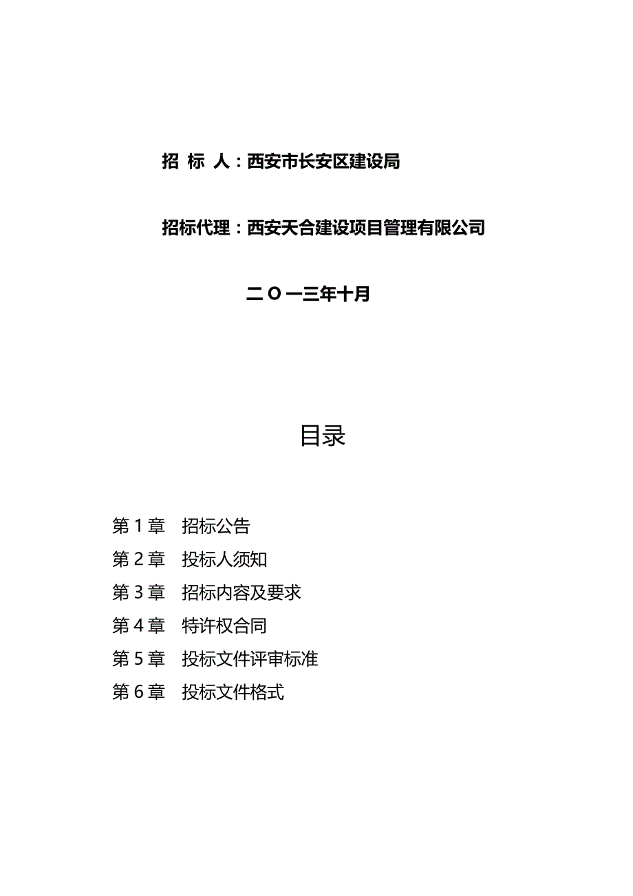 （招标投标)城南新天地BOT项目招标文件定版_第3页