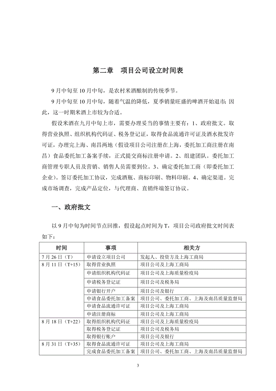 2020年（商业计划书）米酒生产及品牌运营项目商业计划书_第4页