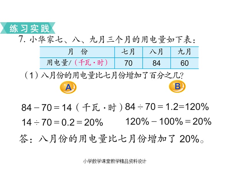 苏教版六年级下册数学教学课件第七单元总复习1-第7课时四则运算和简便运算 （2）_第3页