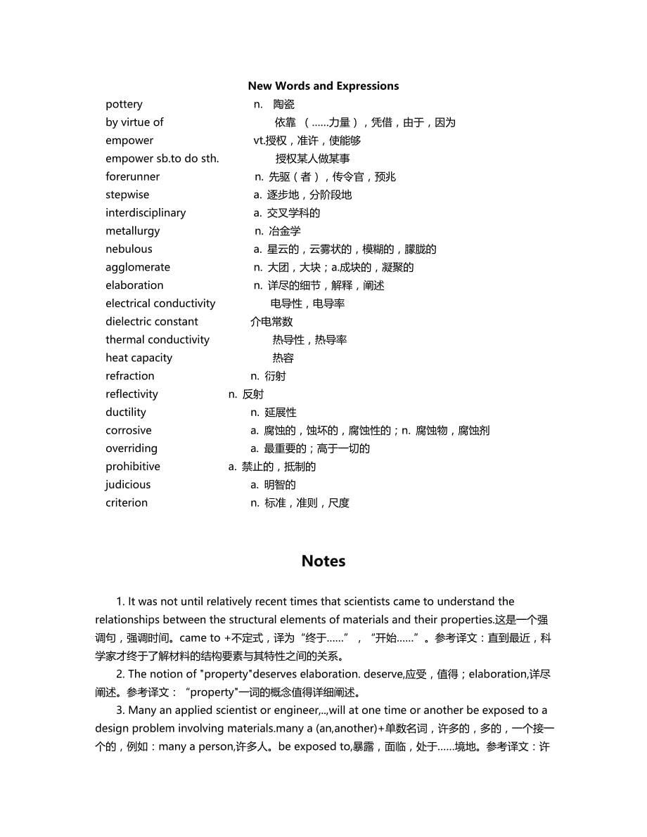 2020年（建筑工程管理）英语学习材料科学与工程专业英语_第5页