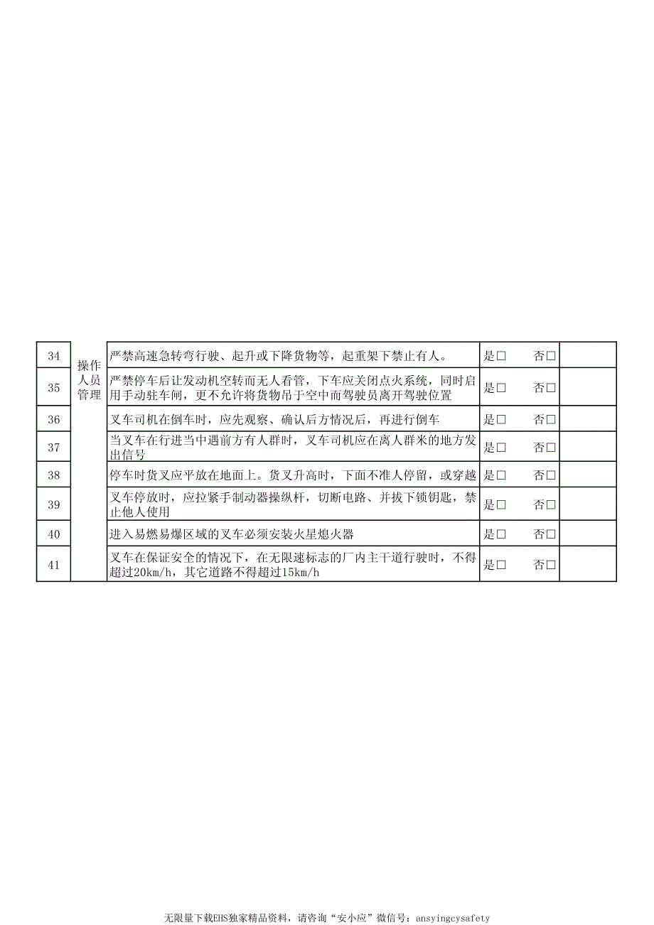 特种设备安全检查表汇总_第4页