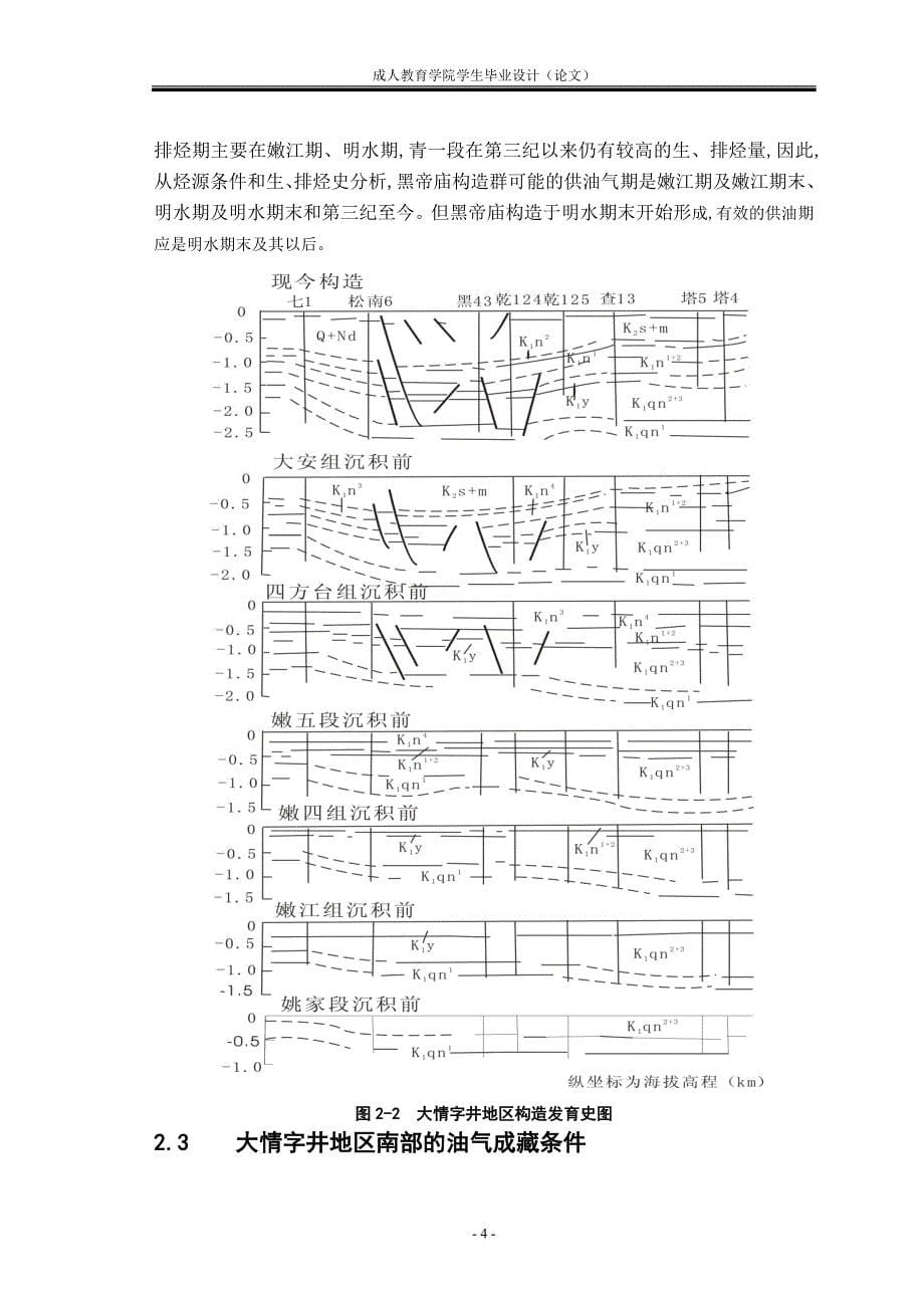 《石油地质论文》-公开DOC·毕业论文_第5页