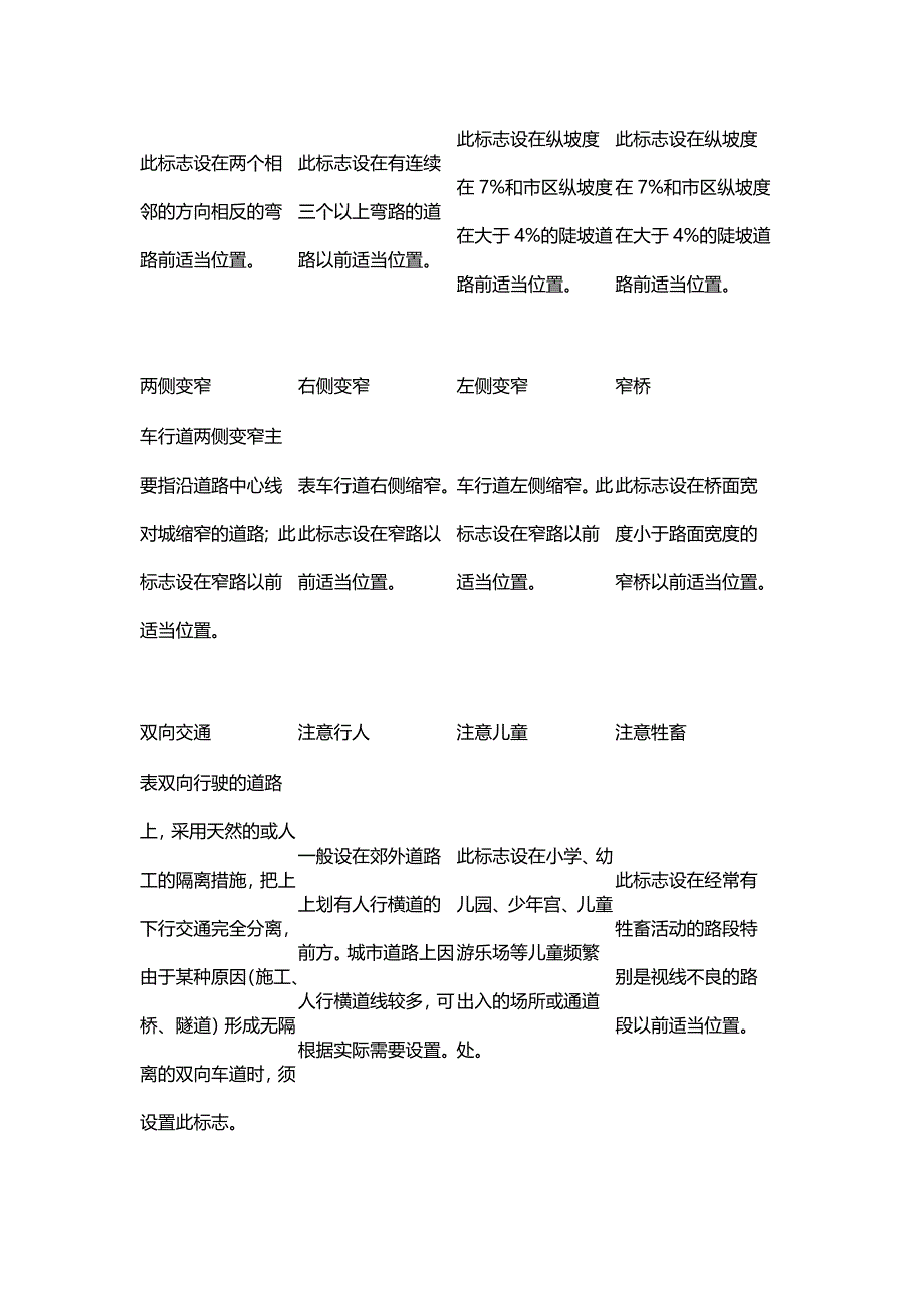 2020年（交通运输）道路交通标志标线大全会开车的不会开车的都应该看_第3页