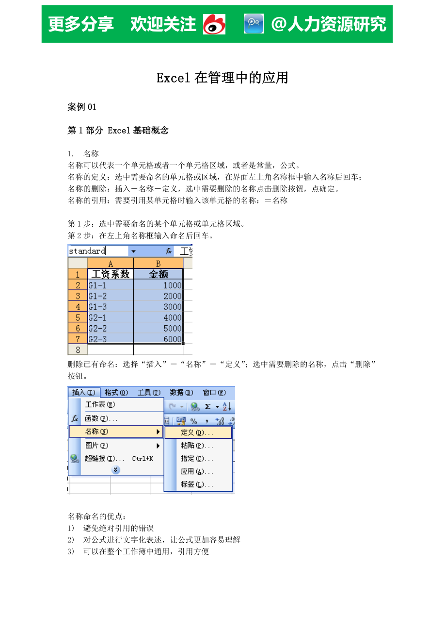 年人力资源知识在人力资源管理中的应用 页_第1页