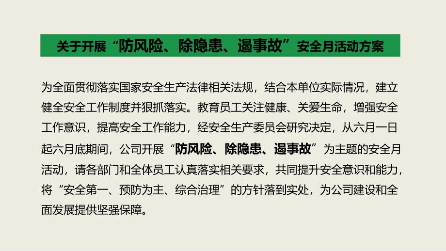 2019年安全生产月活动方案(20页)_第3页