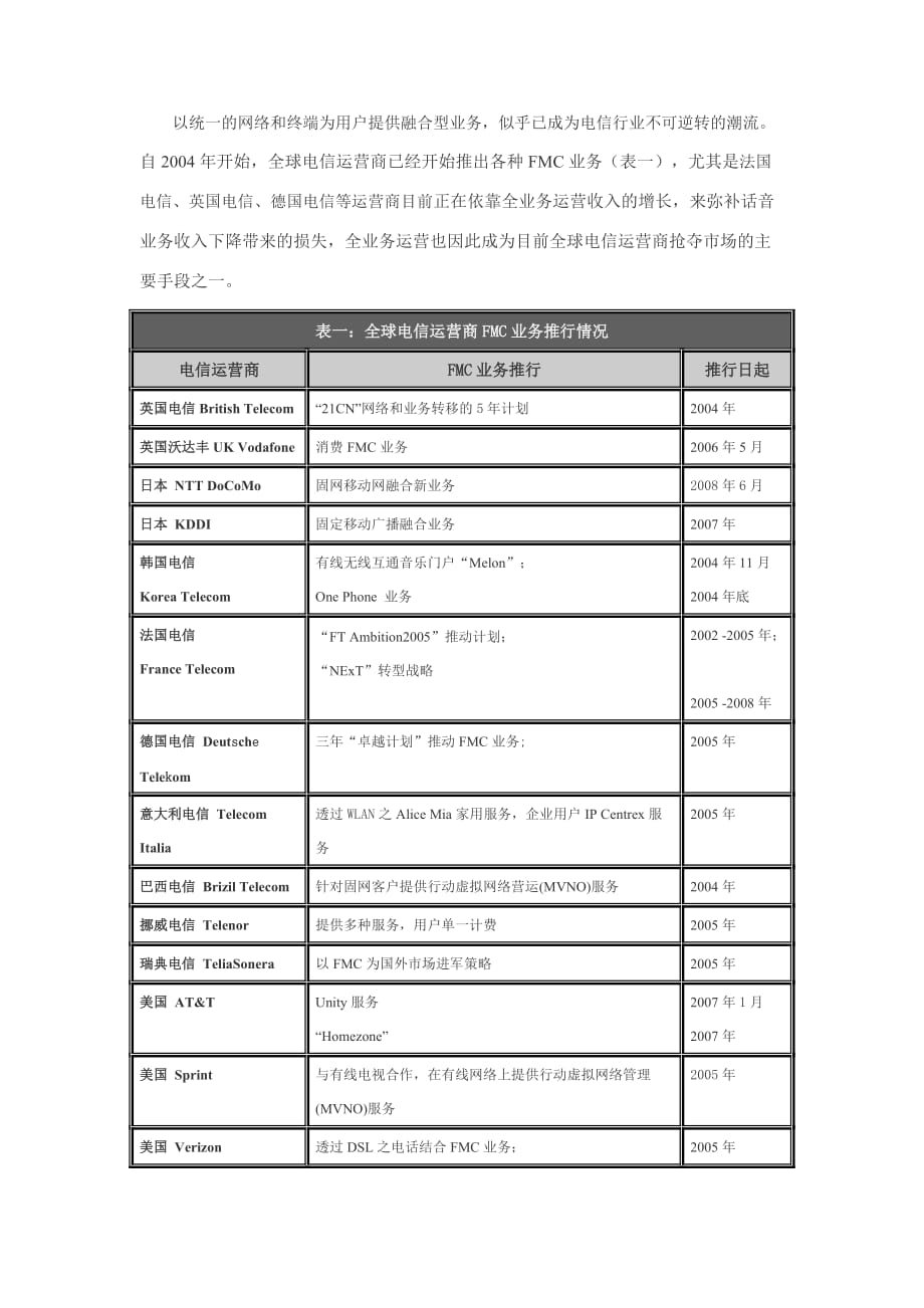 2020年(战略管理）剖析国外电信运营商全业务战略_第4页