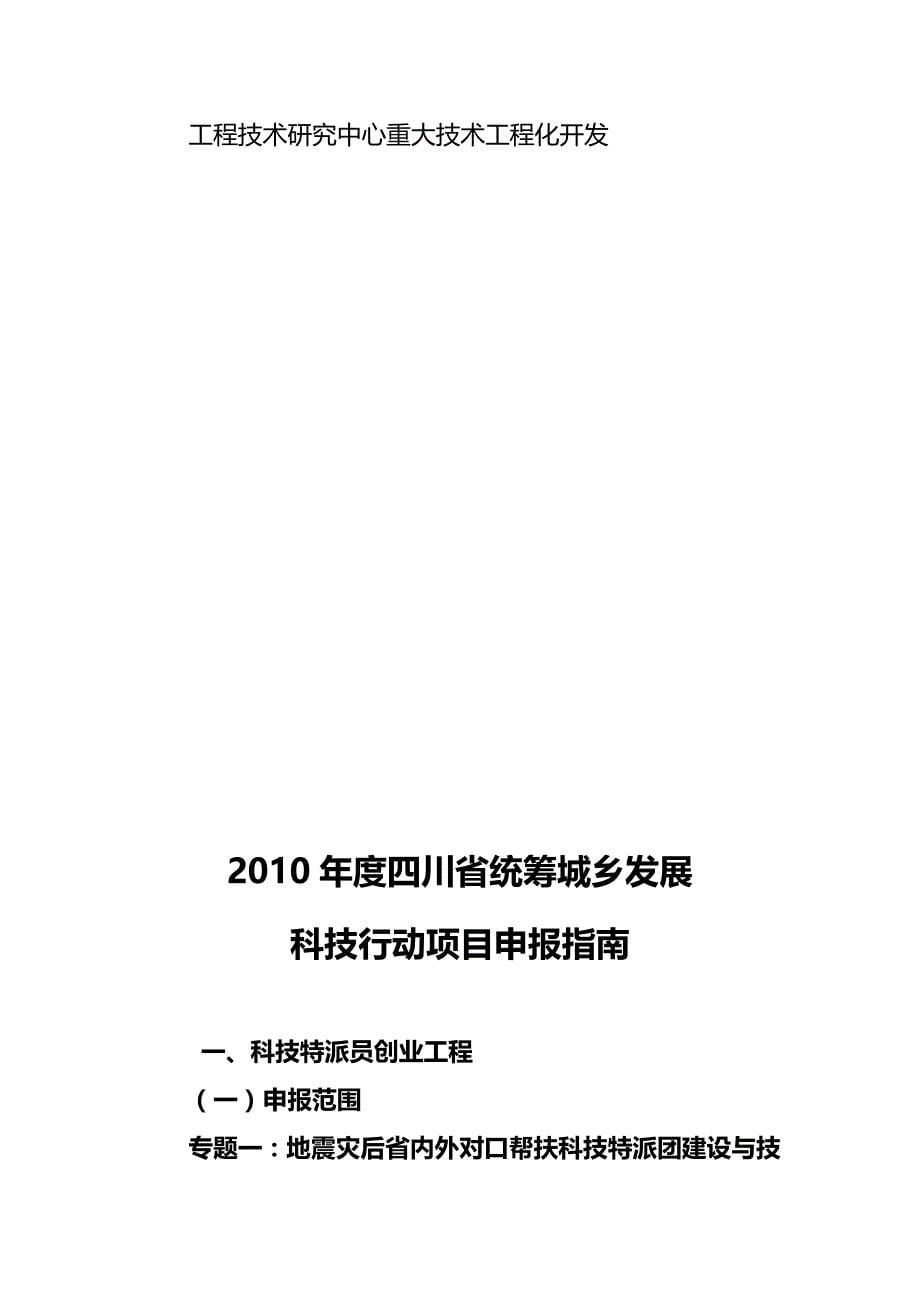 2020年（项目管理）年度高新技术及产业化项目申报指南_第5页