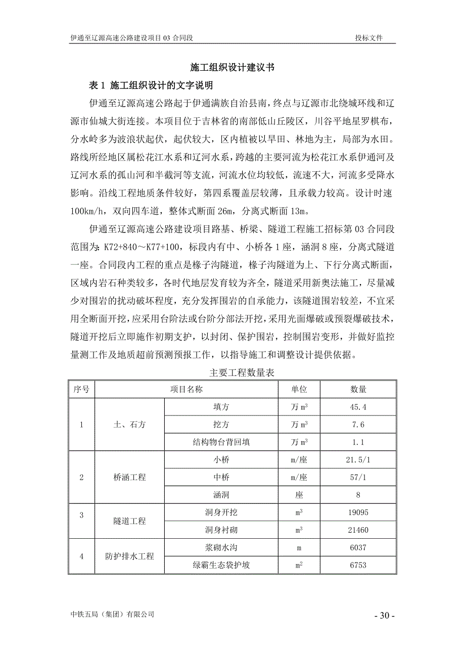 2020年(项目管理）施工组织设计建议书(伊通至辽源段高速公路建设项目路基_第1页